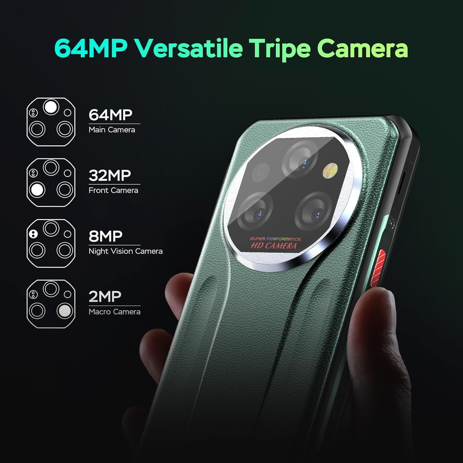 OUKITEL WP39: Ultimate 5G Rugged Phone with 11000mAh Battery! - Image 6