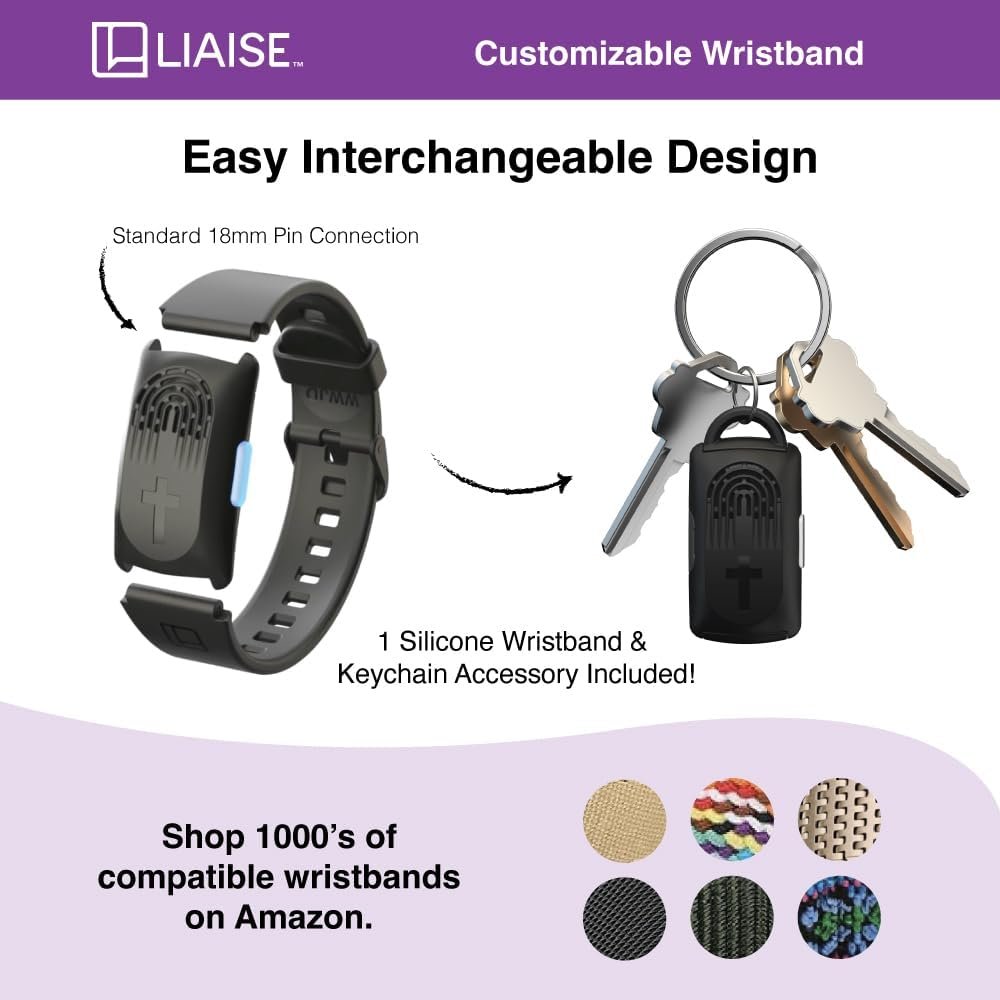 Transform Your Faith: LIAISE Audio Wristband with 300+ KJV Verses - Image 3