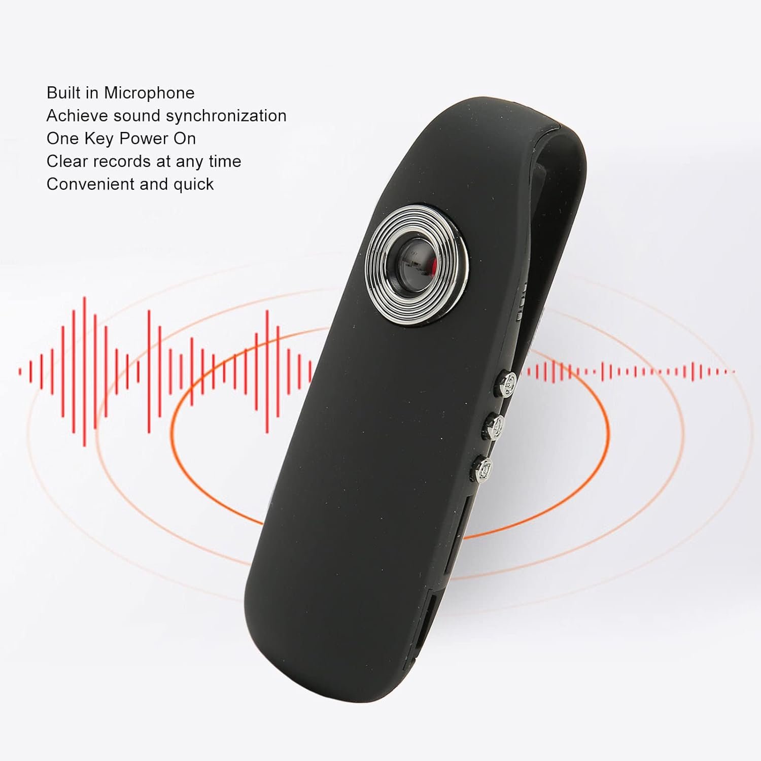 Mini Body Camera 1080P: Wearable Spy Cam for Security & Cycling - Image 4