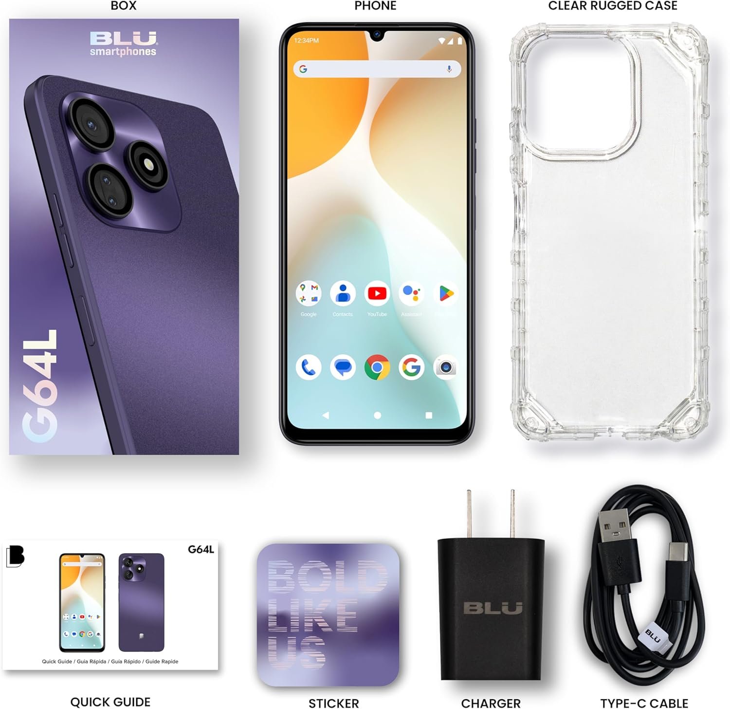 BLU G64L: Unlocked 6.8” HD+ Display & Triple 13MP Camera! - Image 7