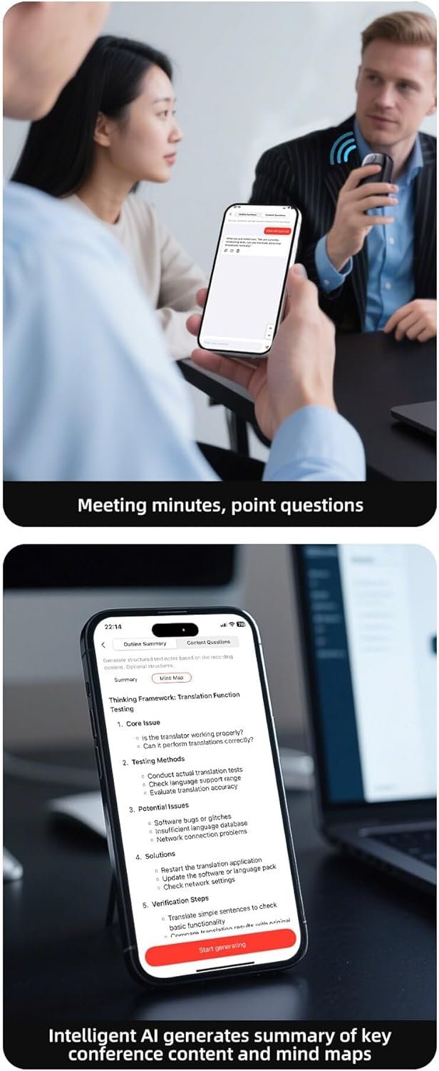 Bluetooth Speaker Clip: AI Translator & Hands-Free Calls! - Image 3