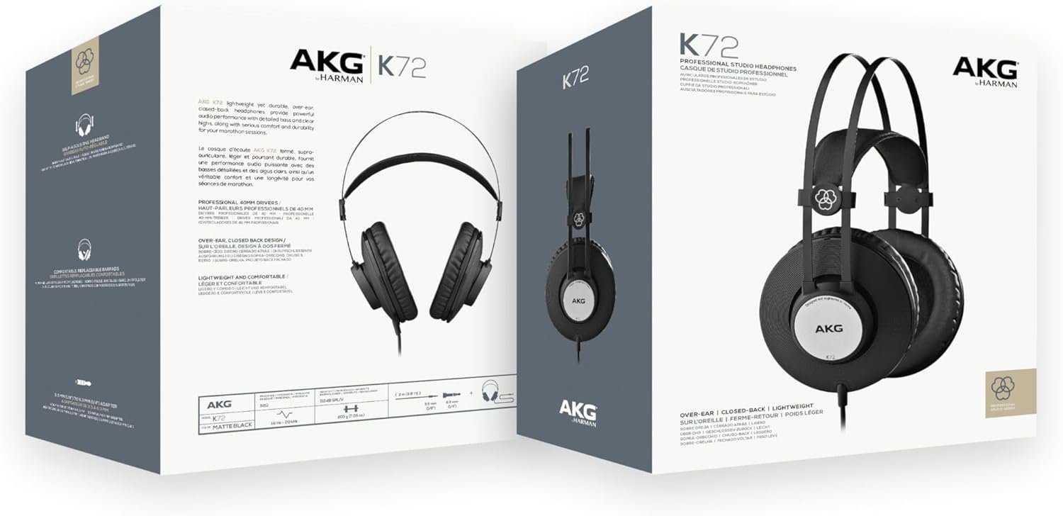 AKG Pro Audio K72: Premium Studio Headphones for Every Device! - Image 11