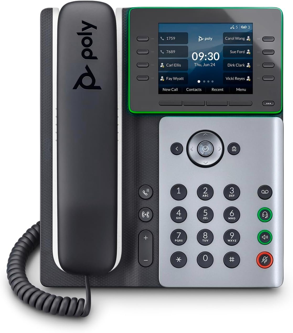 Poly Edge E350 IP Desk Phones: Easy Wi-Fi & 32 Lines! - Image 4