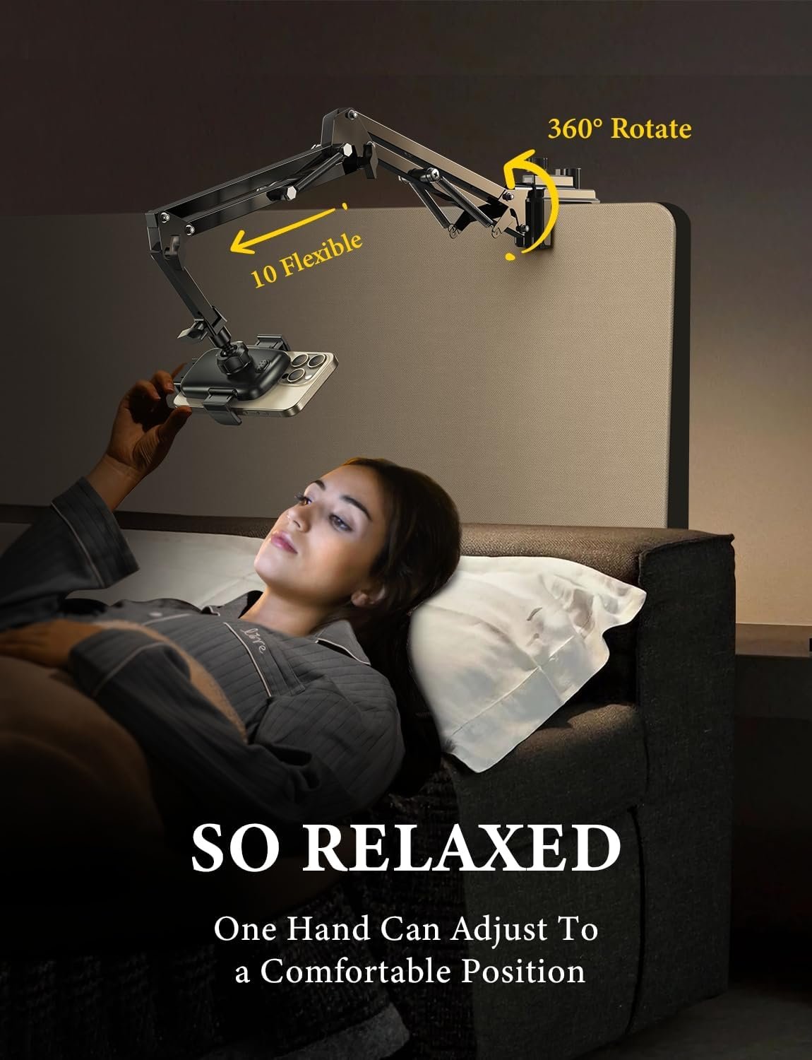 Upgrade Your Setup: LISEN Gooseneck Phone Holder for All! - Image 4