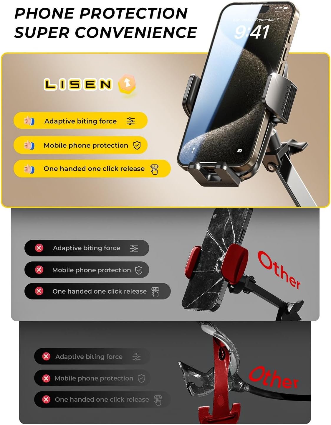 Upgrade Your Setup: LISEN Gooseneck Phone Holder for All! - Image 10