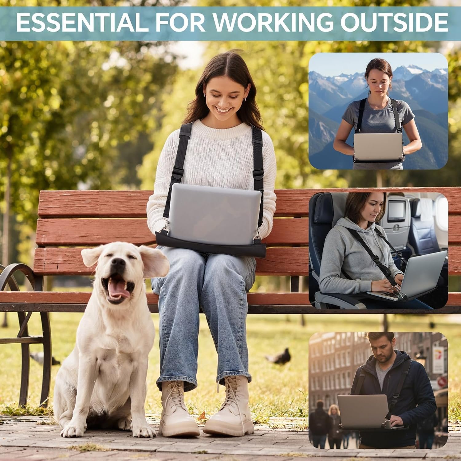 Revolutionize Your Walk: Laptop Harness for On-the-Go Creativity! - Image 7