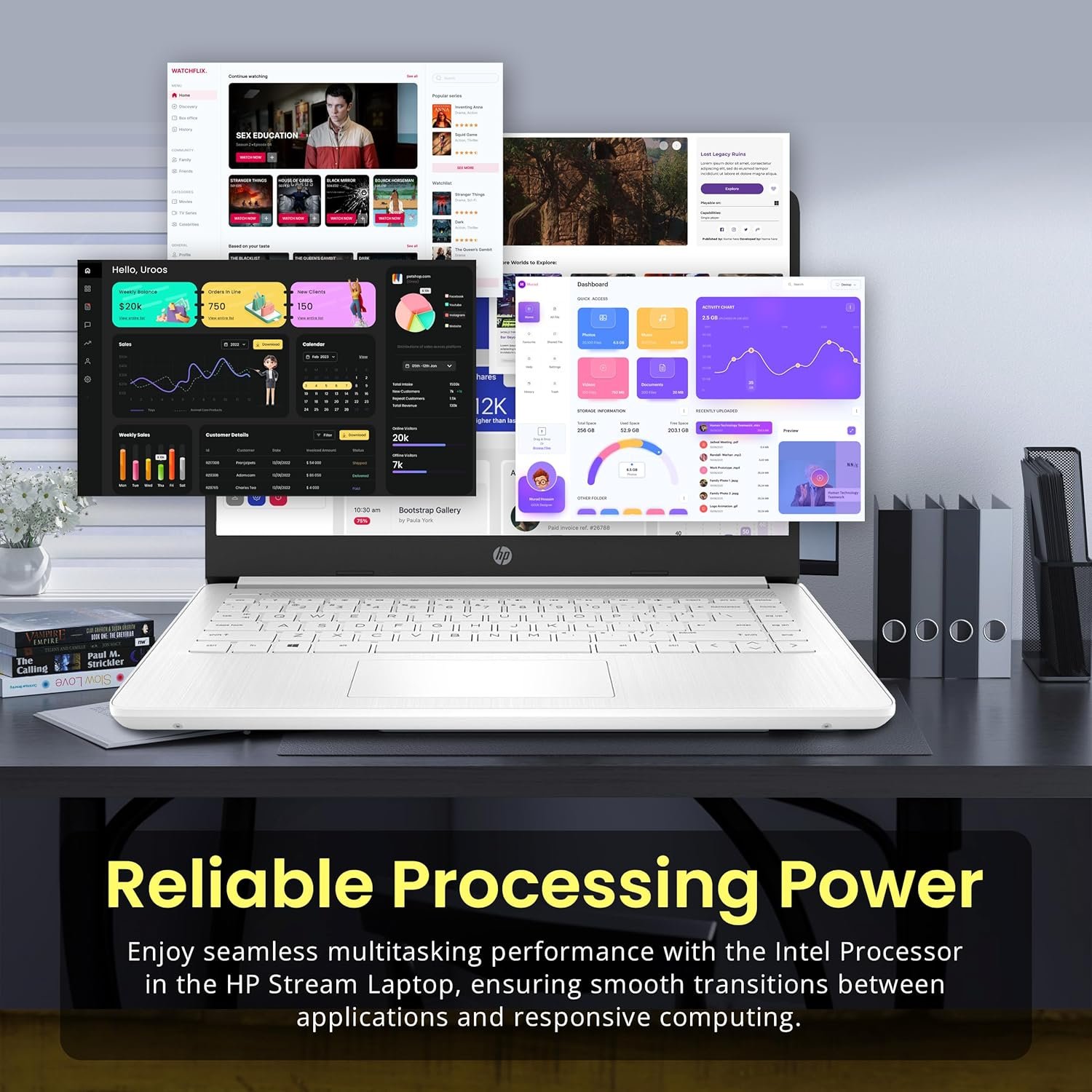 Powerful HP Flagship 14” Laptop: 16GB RAM & 1TB Cloud! - Image 8