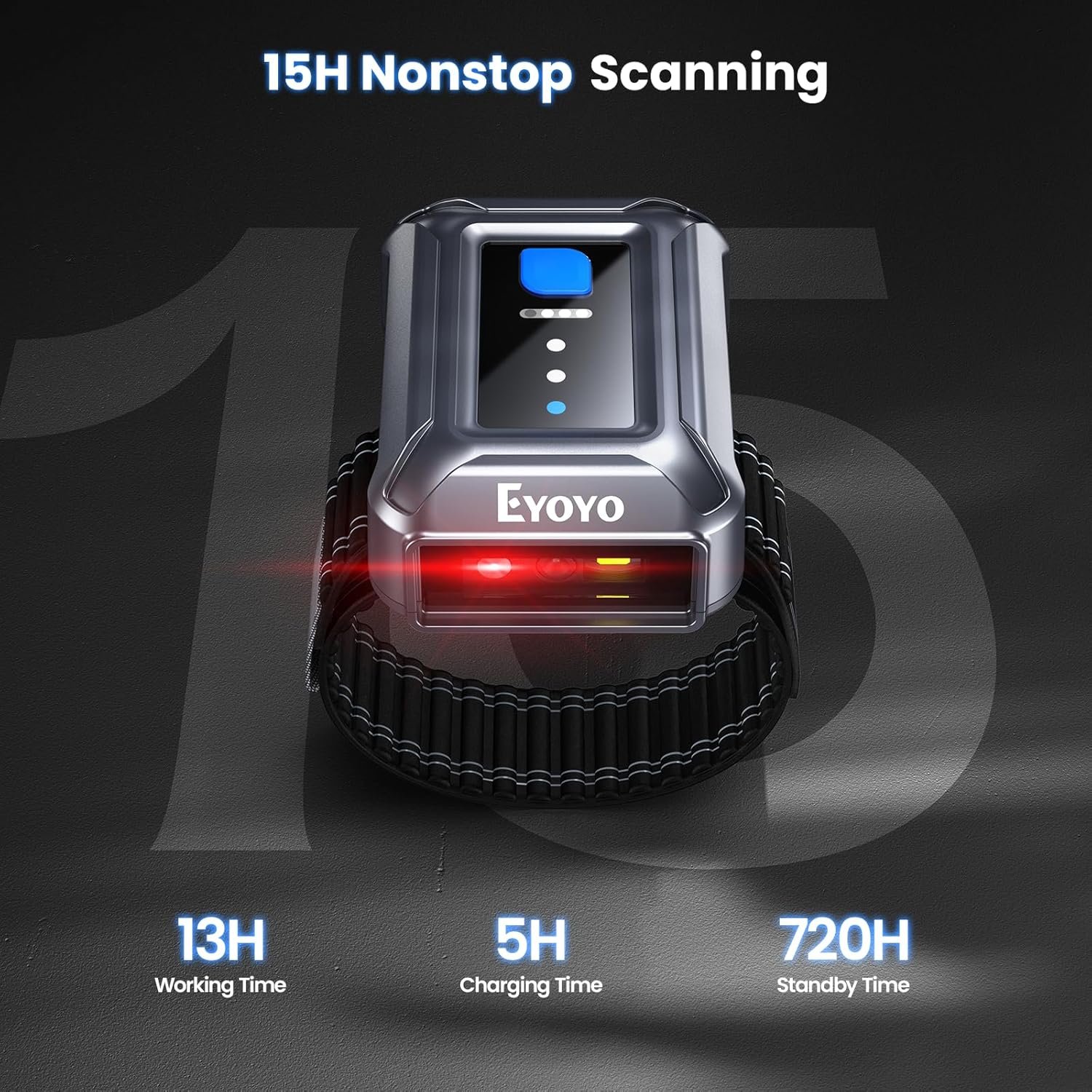 Unlock Efficiency: Eyoyo Hands-Free Barcode Scanner for All Devices! - Image 9