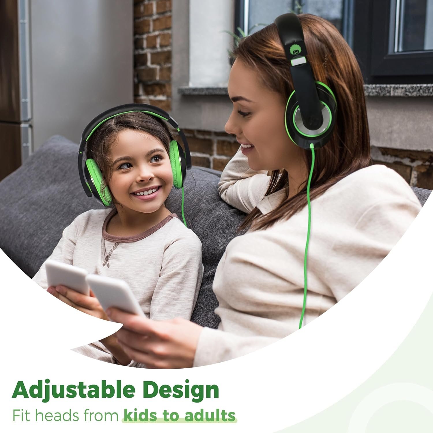 Rockpapa Comfort Kids Headphones: Lightweight & Fun for School! - Image 5