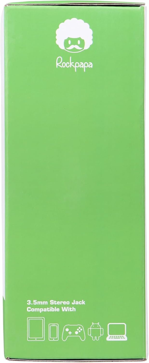 Rockpapa Comfort Kids Headphones: Lightweight & Fun for School! - Image 11