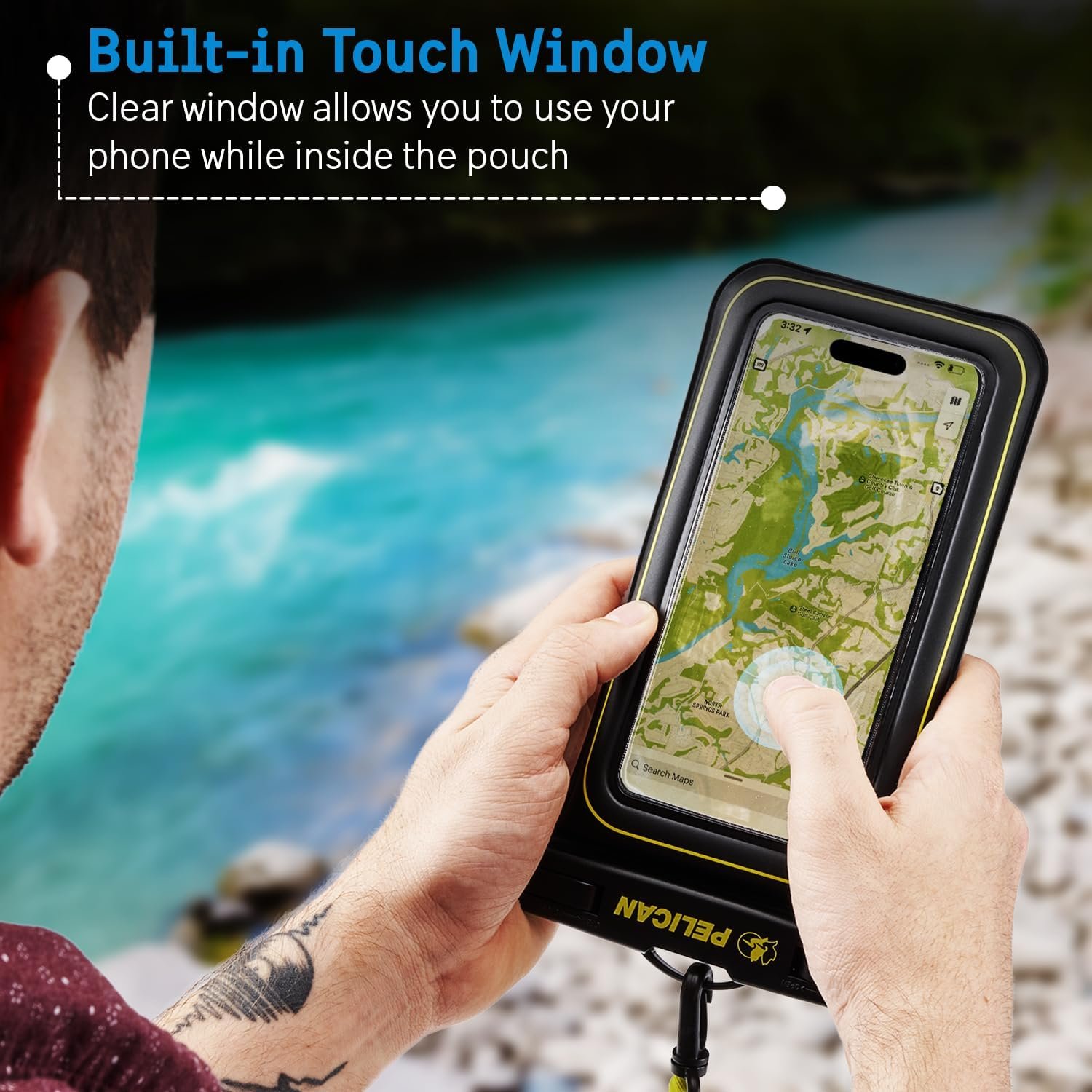Pelican 2 Pack Marine: Waterproof Phone Pouch for Every Adventure! - Image 4