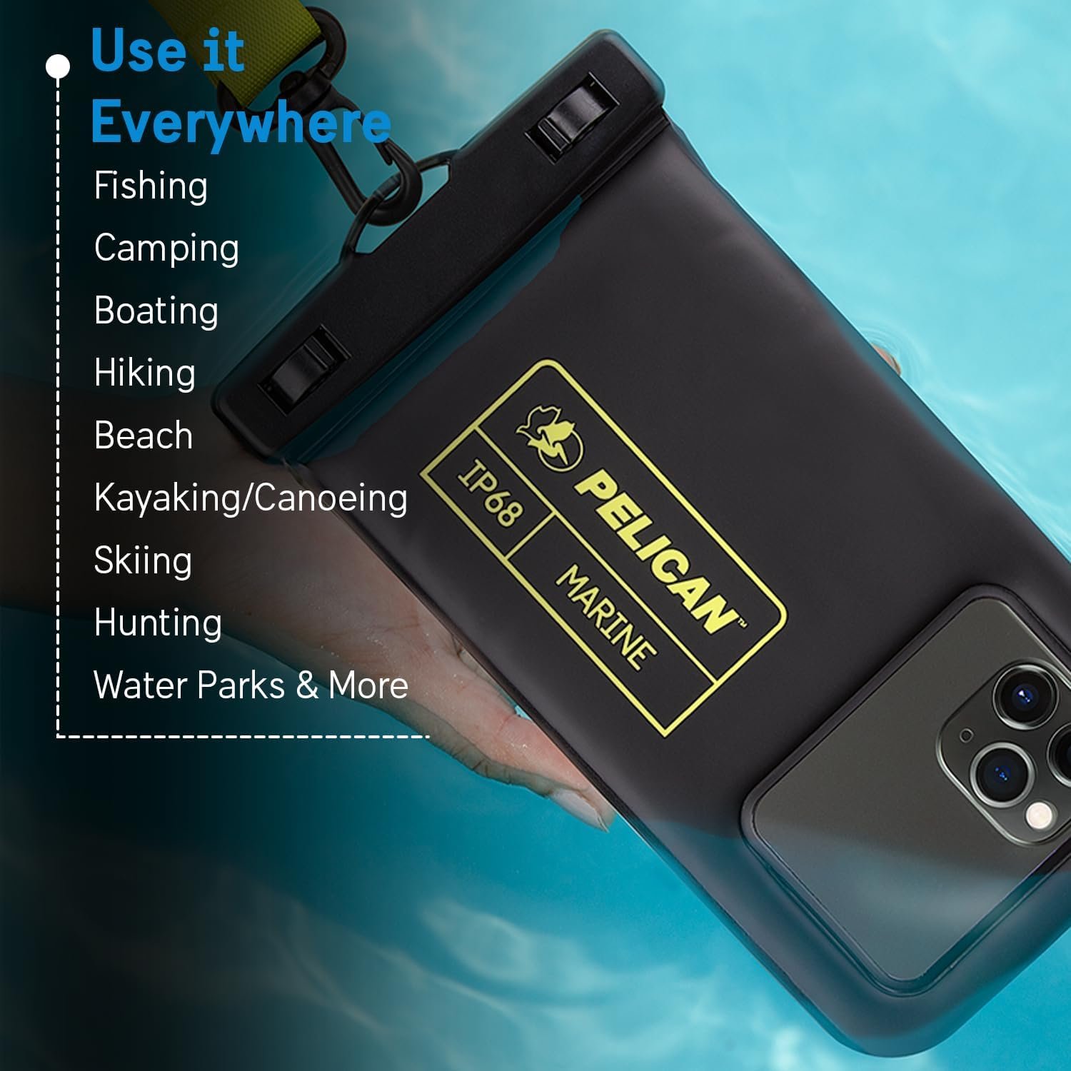 Pelican 2 Pack Marine: Waterproof Phone Pouch for Every Adventure! - Image 8