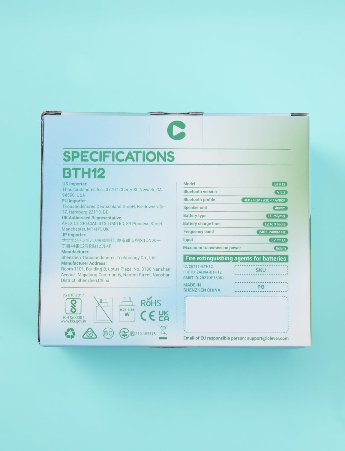 iClever BTH12 Kids Bluetooth Headphones: Fun, Safe & Stylish! - Image 13