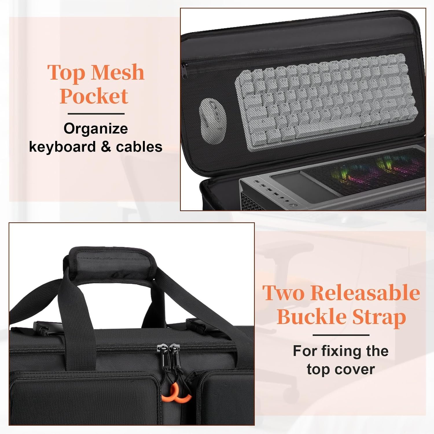 Ultimate PC Travel Case: Carry & Protect Your Gaming Setup! - Image 7