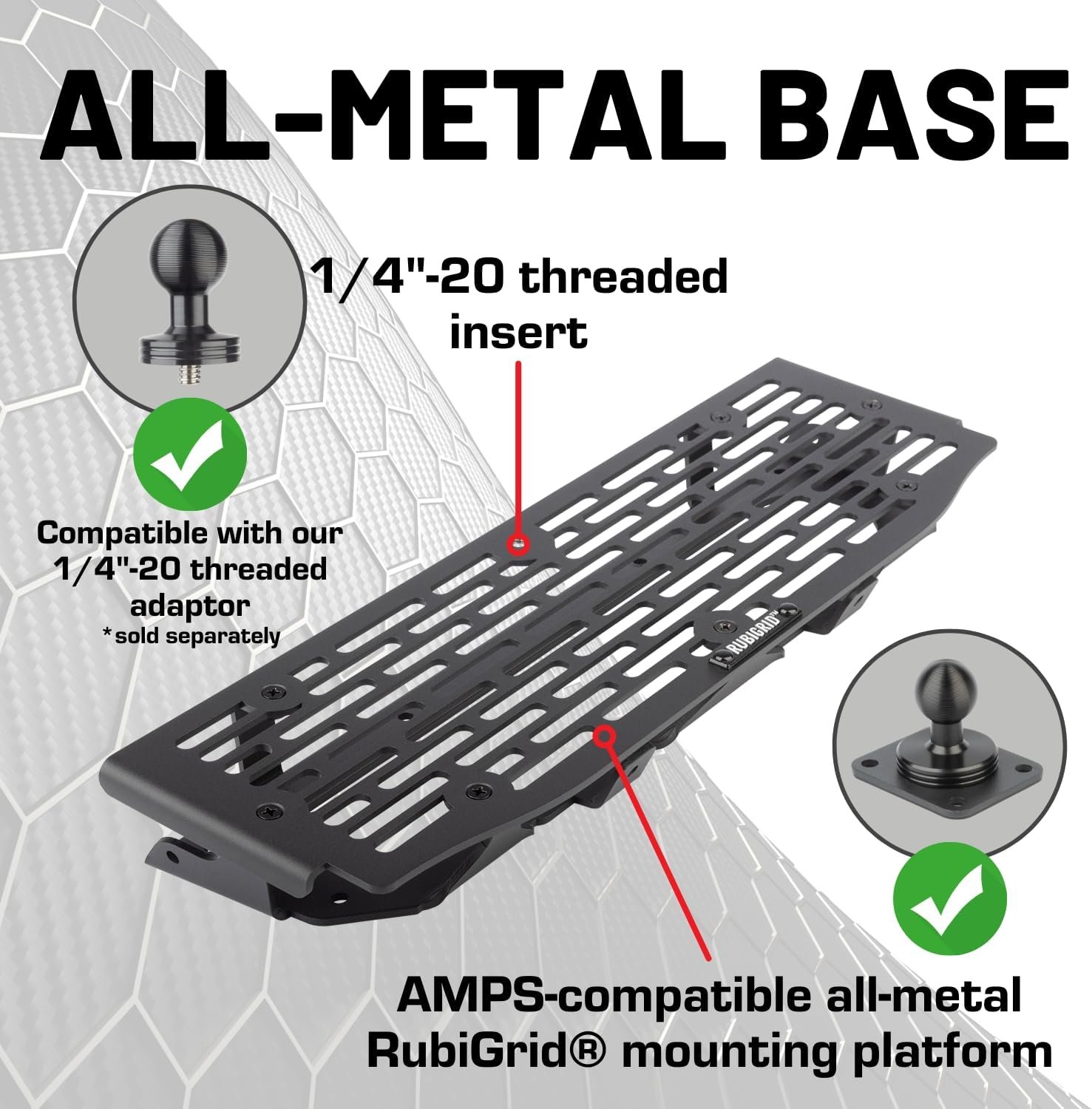 Ultimate RubiGrid Dash Mount: Perfect for Ford F-150/Raptor! - Image 4