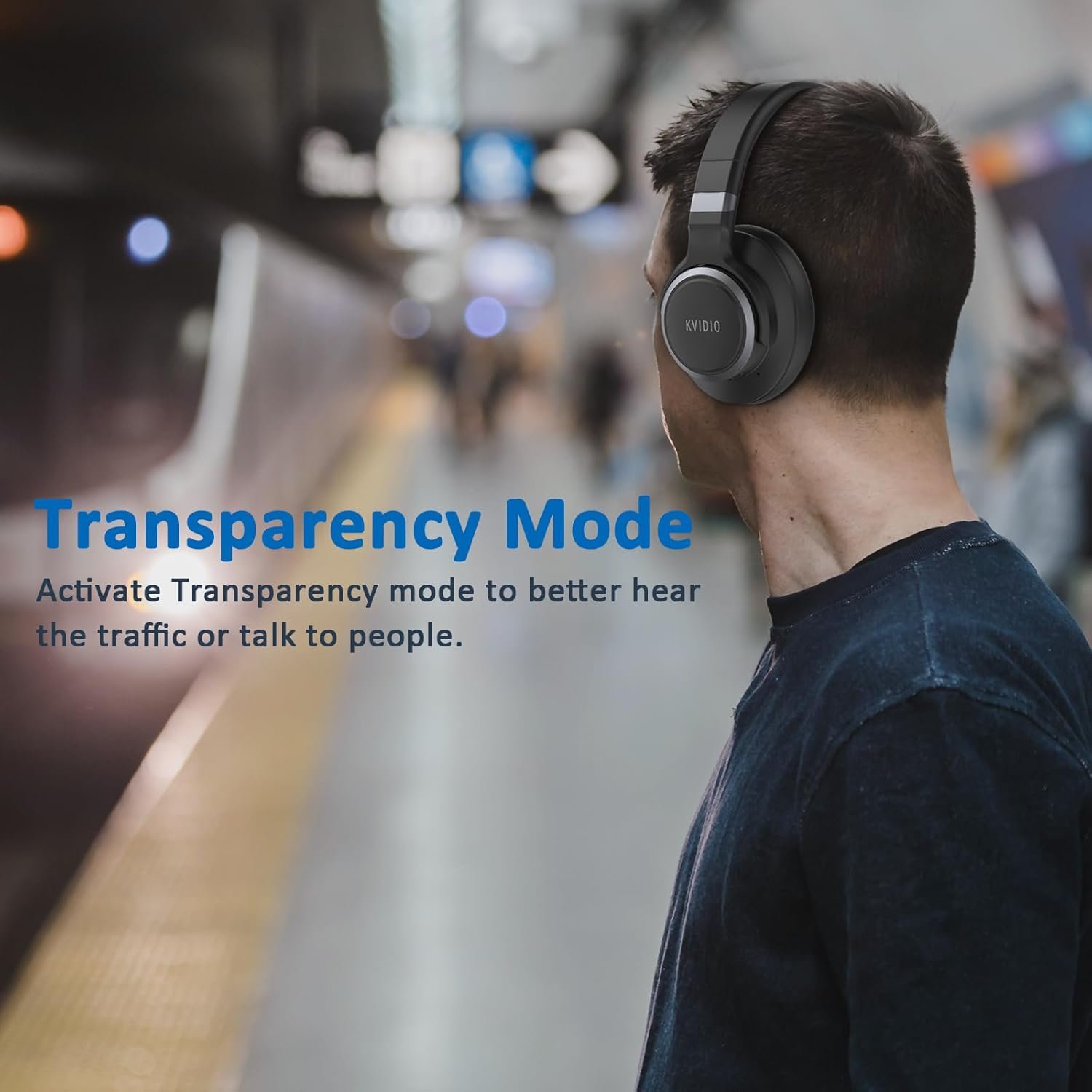 Ultimate KVIDIO Noise Cancelling Headphones: 70H Playtime! - Image 5