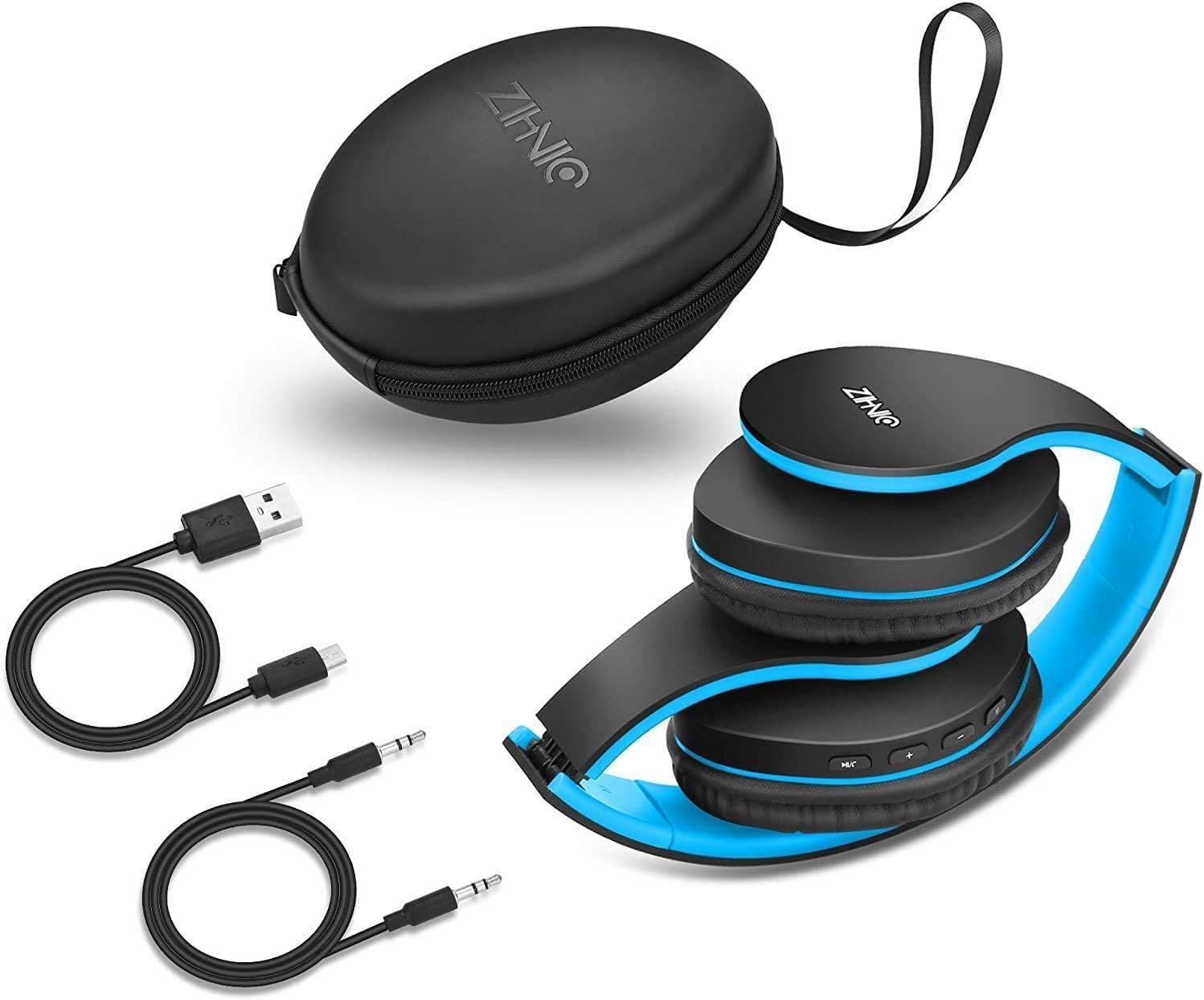 ZIHNIC Bluetooth Headphones: Comfort & Versatility in One! - Image 6