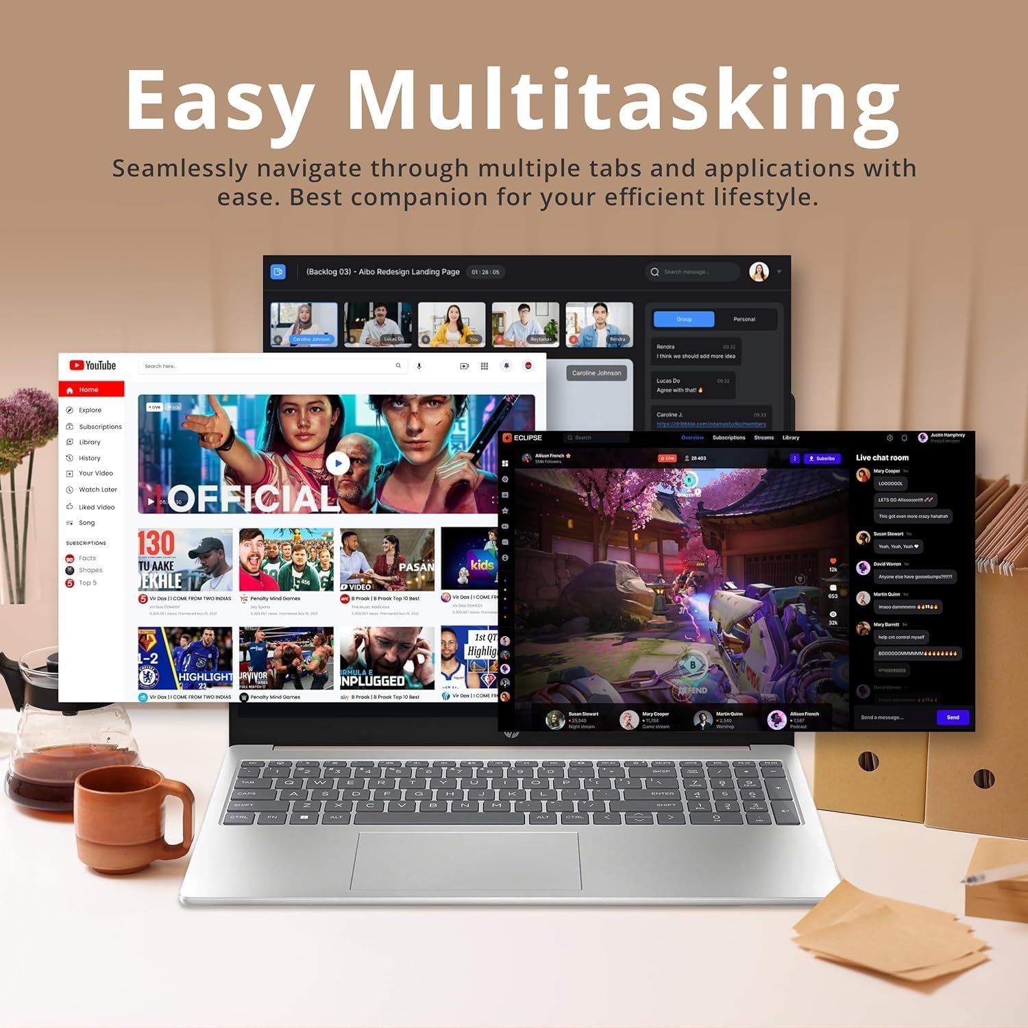 HP 17" Touchscreen Laptop: Ryzen 5, 32GB RAM, 1TB SSD! - Image 6