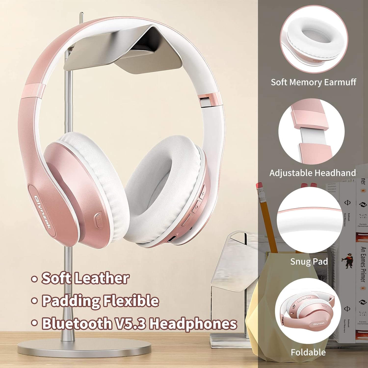 65H Wireless Bluetooth Over Ear Headphones: HiFi & Foldable! - Image 5
