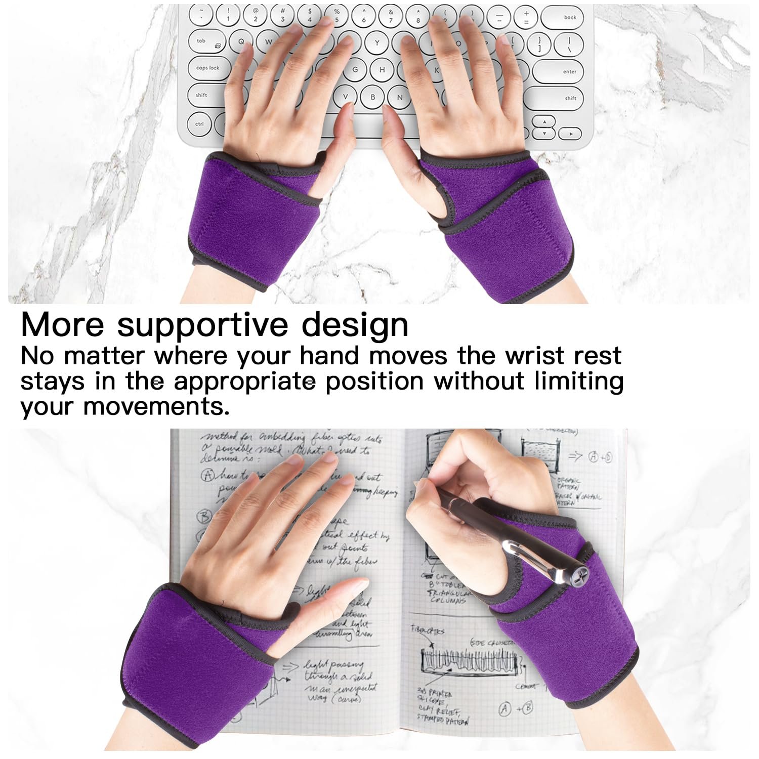 Adjustable Gel Wrist Rest Pads: Comfort for Pain Relief! - Image 4