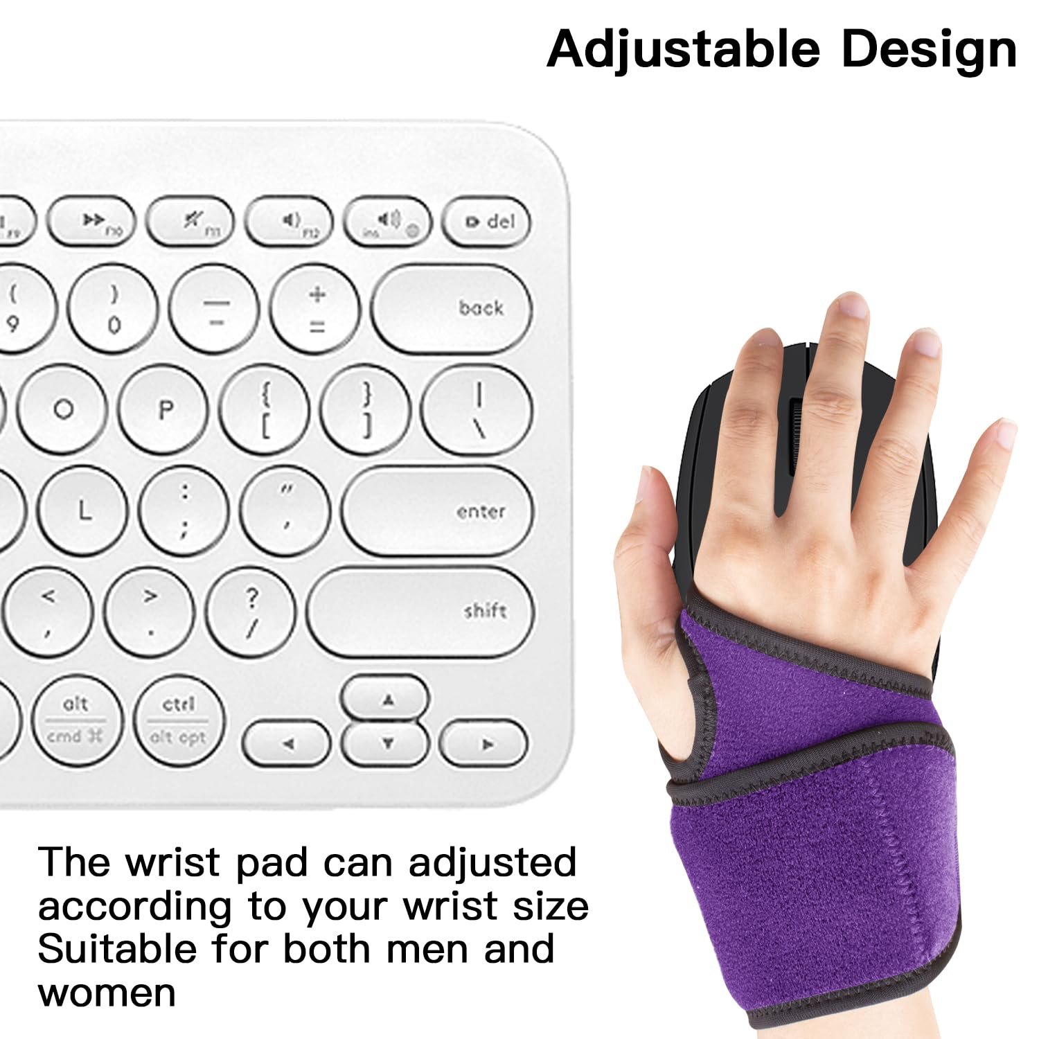 Adjustable Gel Wrist Rest Pads: Comfort for Pain Relief! - Image 6