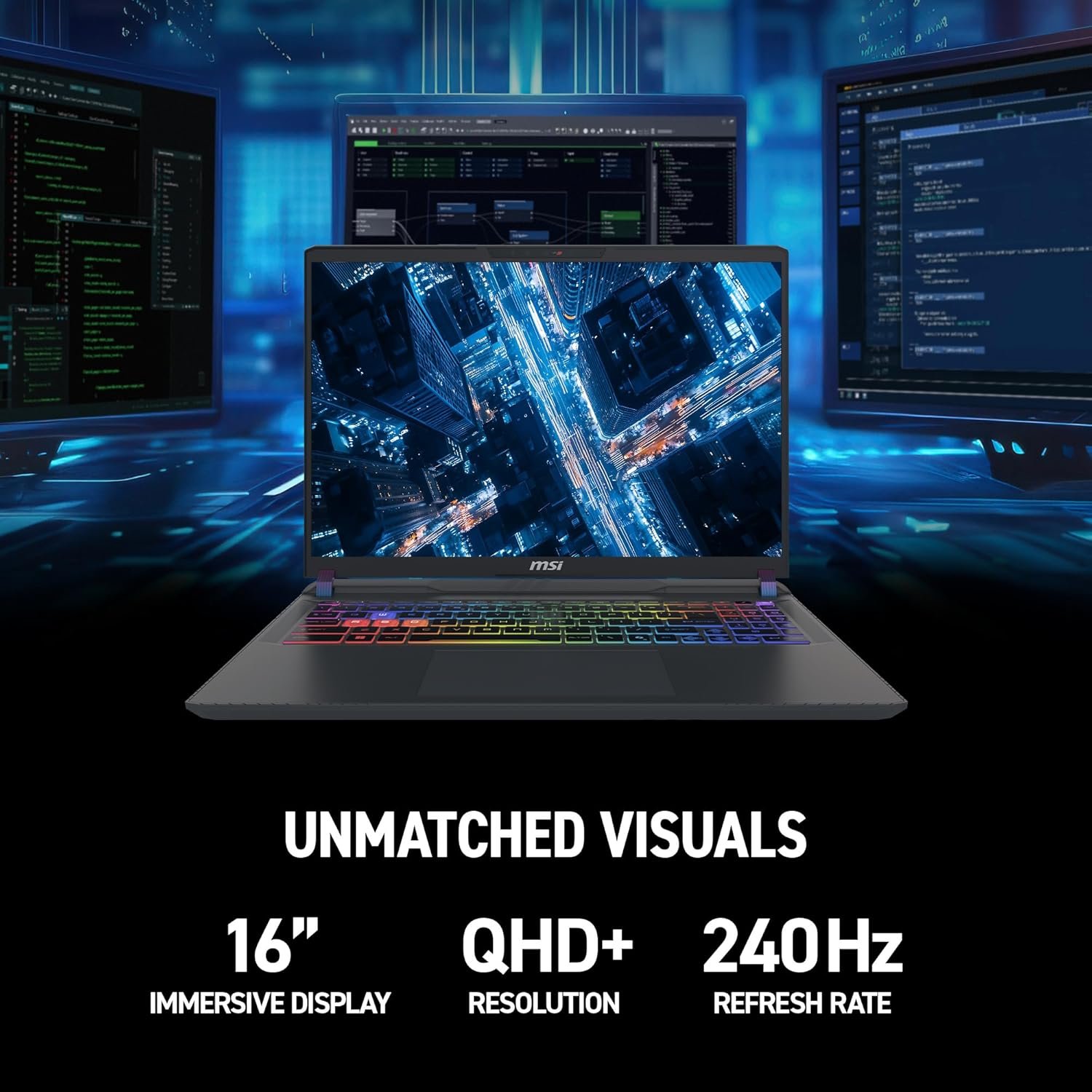 Unleash Power: MSI Vector 16 HX AI Gaming Laptop - Image 6