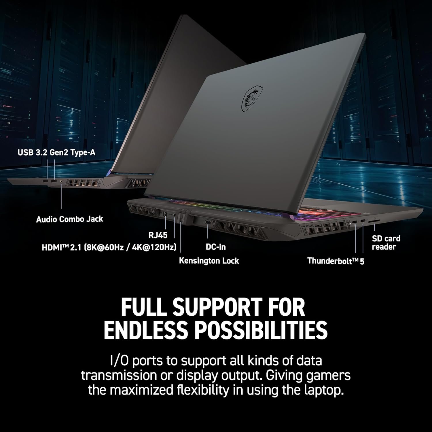 Unleash Power: MSI Vector 16 HX AI Gaming Laptop - Image 7