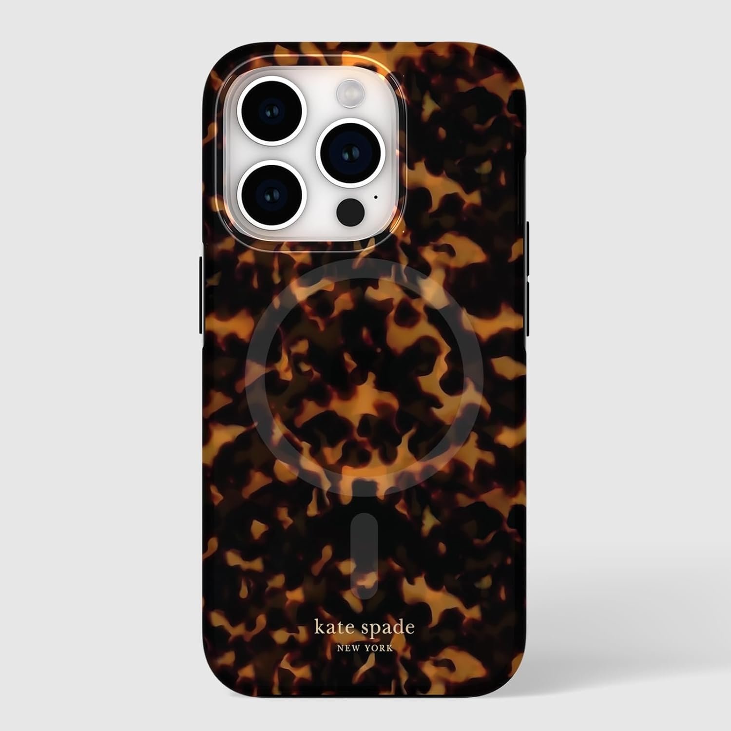 Chic Tortoiseshell Kate Spade iPhone 15 Pro Case + MagSafe - Image 8
