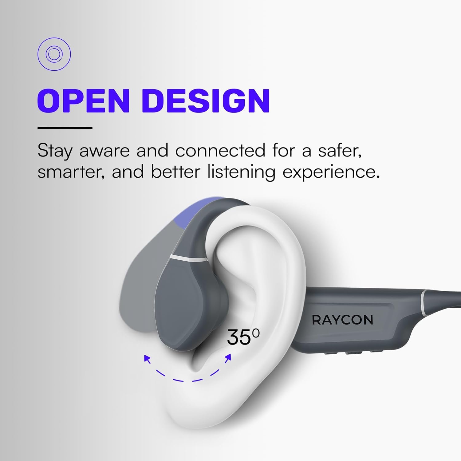 Raycon Bone Conduction Headphones: 13HR Playtime & IP68 Fit! - Image 4