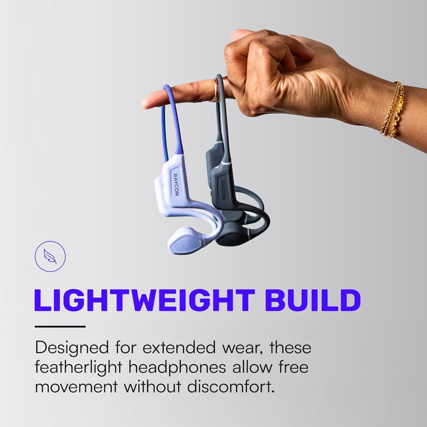 Raycon Bone Conduction Headphones: 13HR Playtime & IP68 Fit! - Image 5