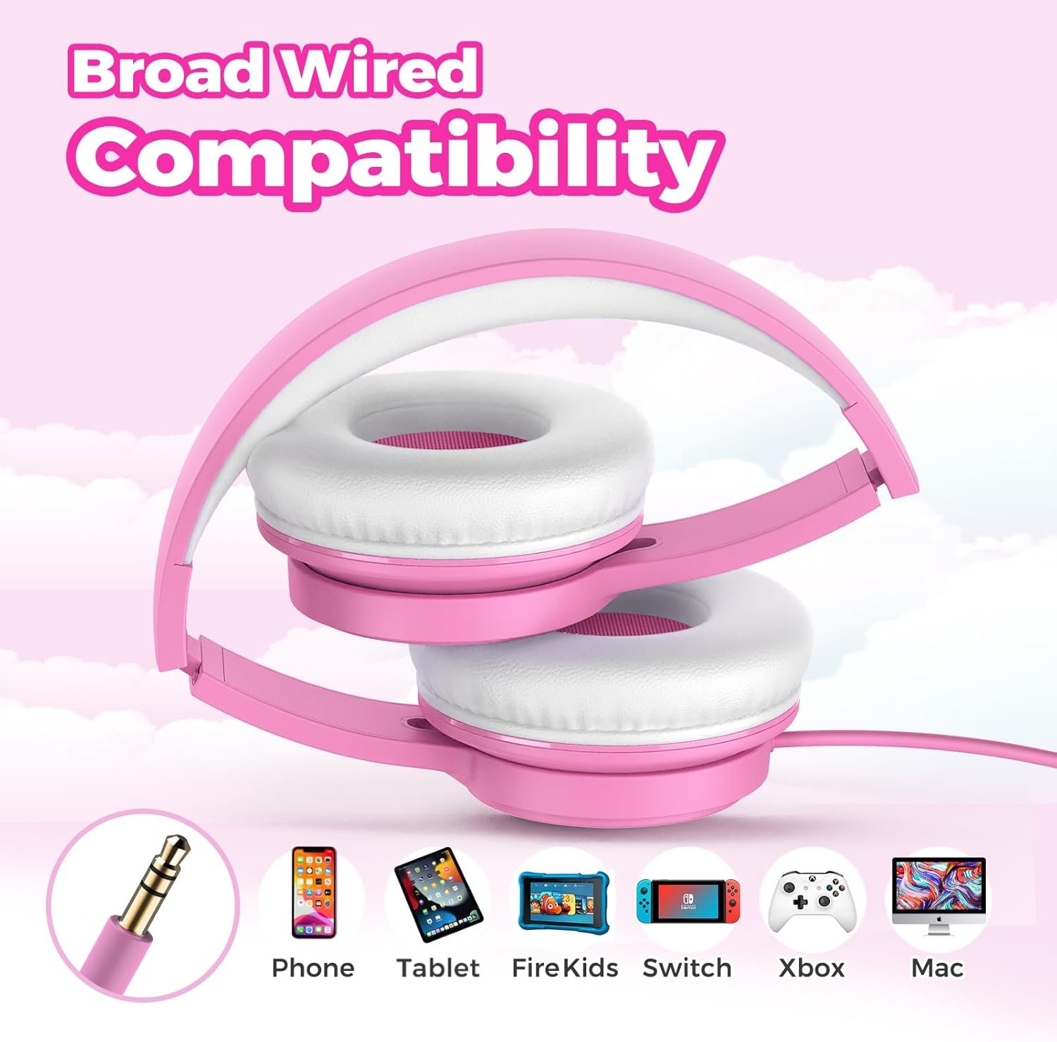 Safe & Stylish TuneFlux Kids Headphones - Perfect for Travel! - Image 7