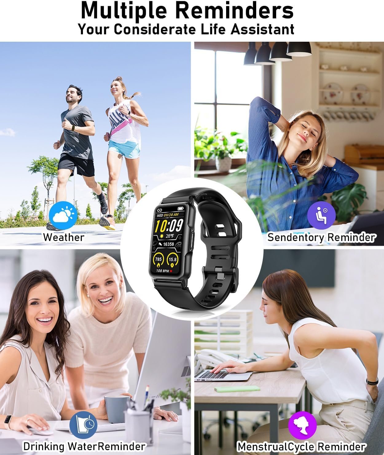 Smart Watch Fitness Tracker: Heart Rate, Sleep & 120 Modes! - Image 7