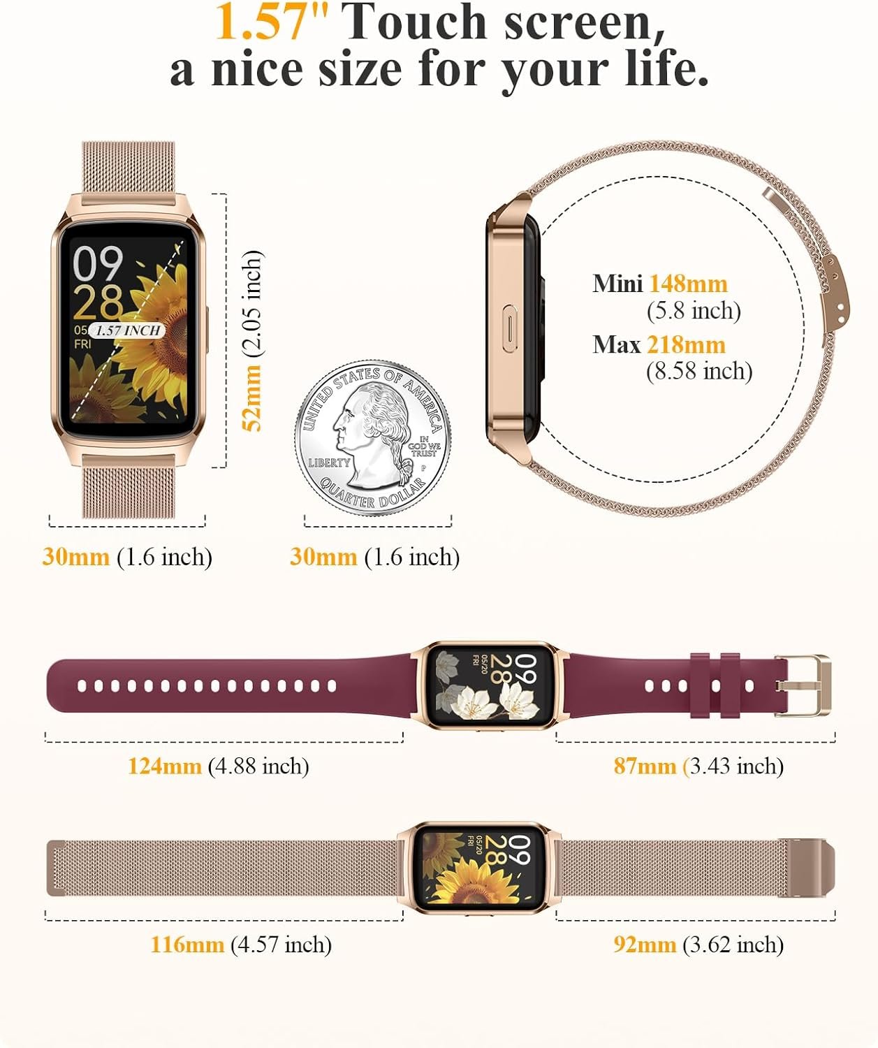 IP68 Fitness Tracker Watch: Step Counter & Sleep Monitor! - Image 3