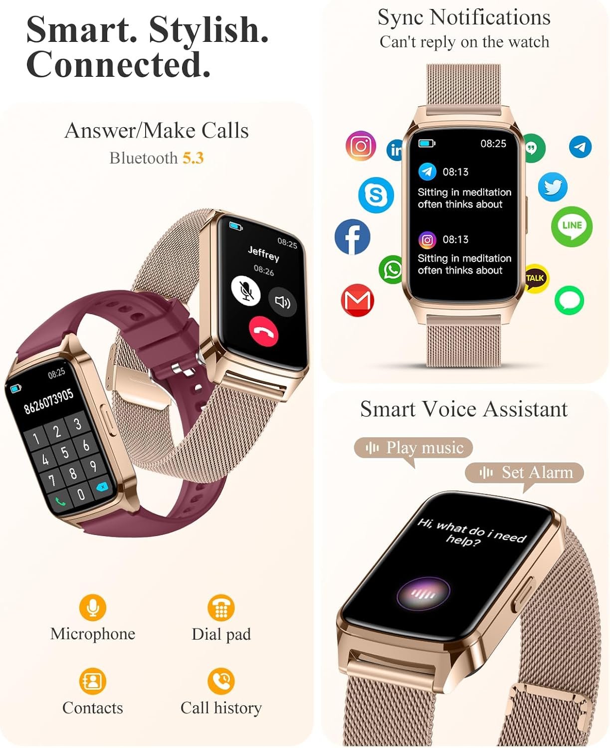 IP68 Fitness Tracker Watch: Step Counter & Sleep Monitor! - Image 4