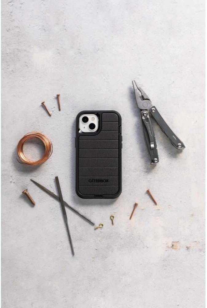 OtterBox iPhone 14 Plus: Defender Series in Blue Suede Style! - Image 5