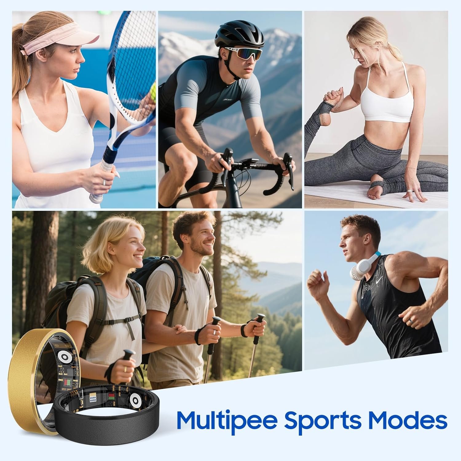 Smart Health Ring: Monitor Heart, Stress & Sleep Easily! - Image 8