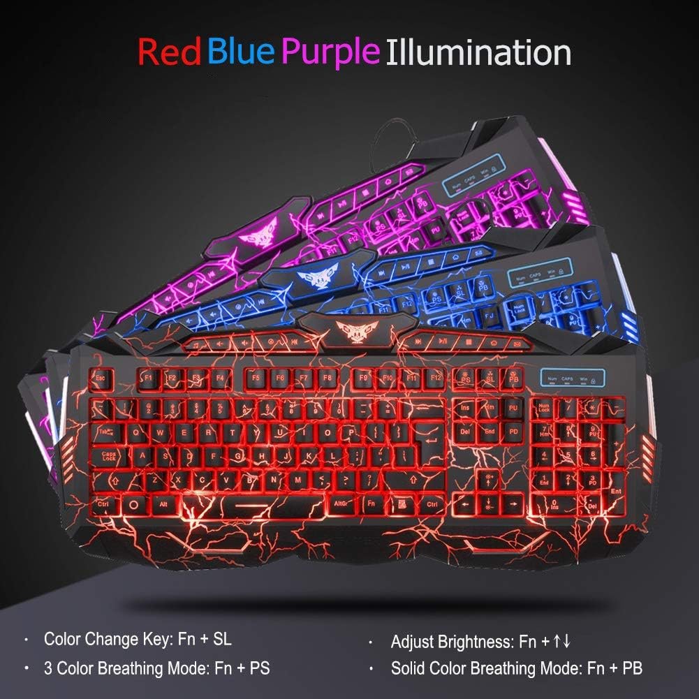 BlueFinger Gaming Combo: Light Up Your Game with LED Gear! - Image 3