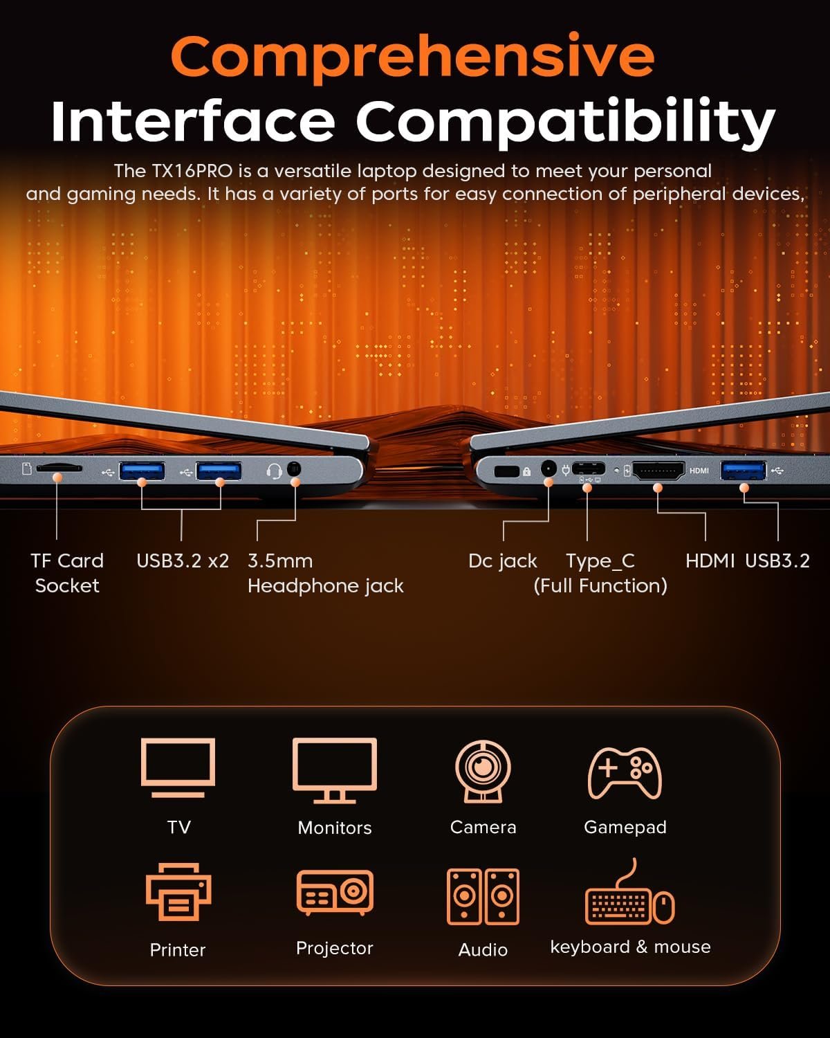 Power-Packed 16” Gaming Laptop - AMD Ryzen 7 & 16GB RAM! - Image 8