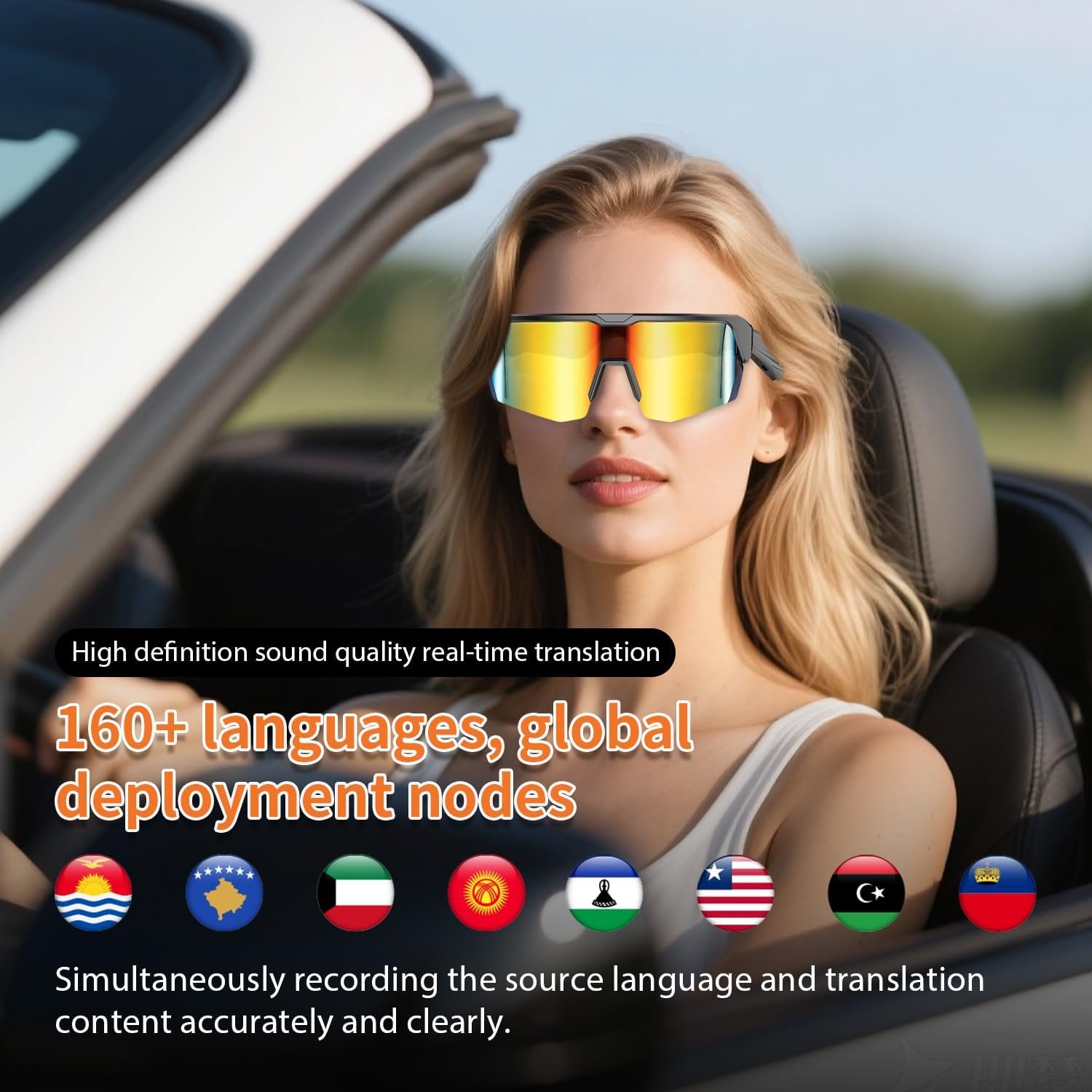 Smart Cycling Glasses: AI Translator & Polarized Lenses! - Image 4