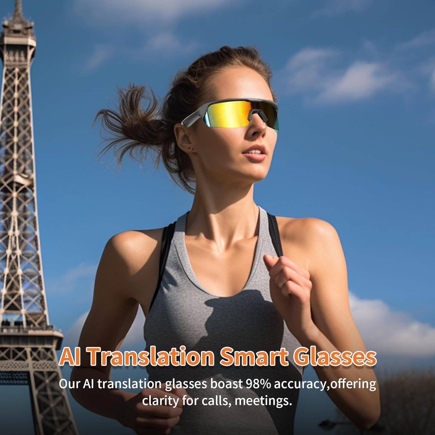 Smart Cycling Glasses: AI Translator & Polarized Lenses! - Image 6