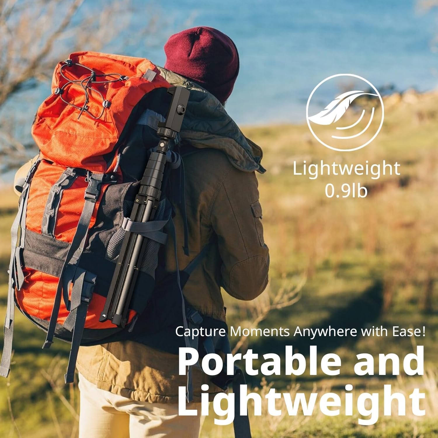 UBeesize 67” Tripod: Perfect for Selfies & Streaming! - Image 6