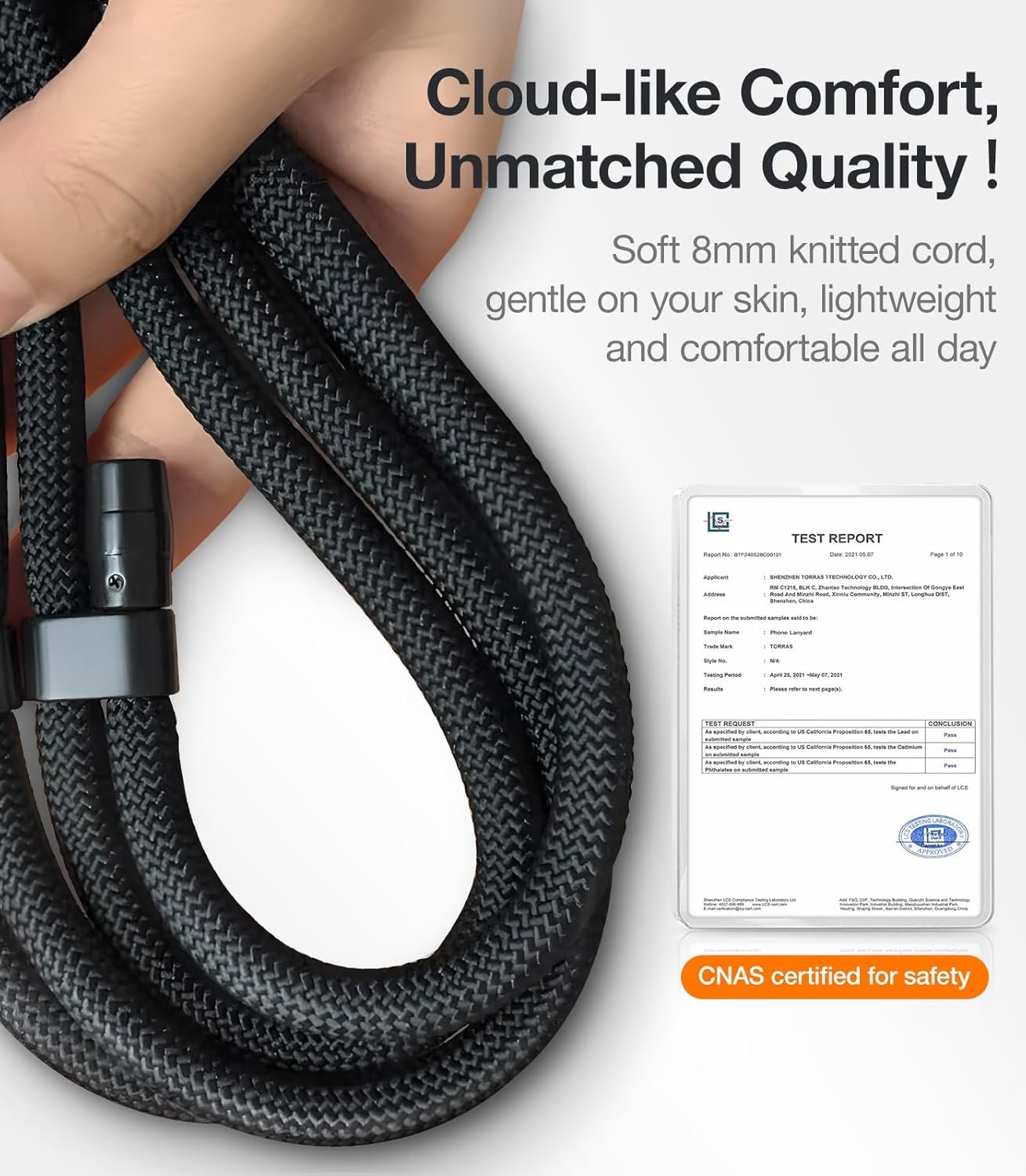 Stay Stylish & Secure: TORRAS Phone Lanyard Crossbody in Olive Green - Image 6