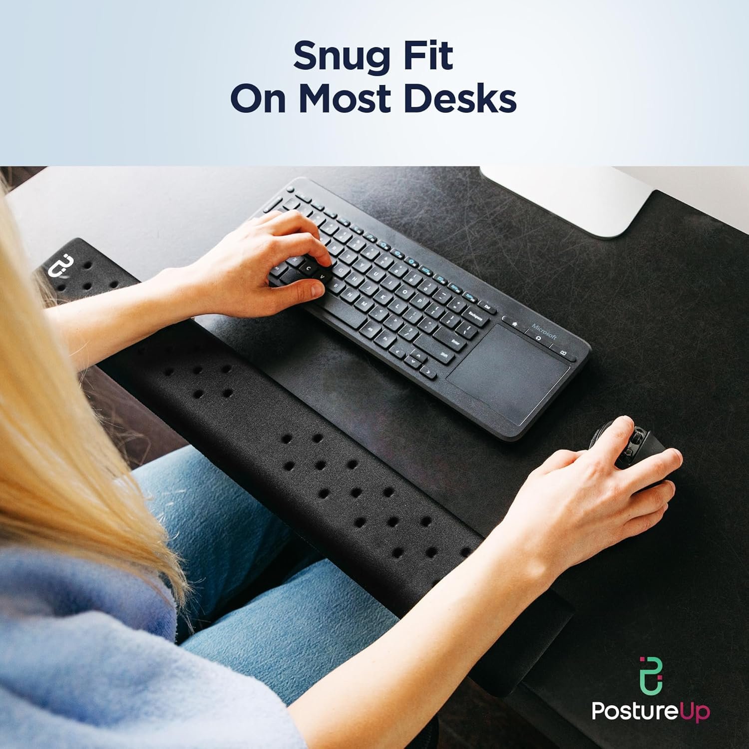EdgeRest PostureUp L-Shaped Desk: Ultimate Wrist Comfort! - Image 5