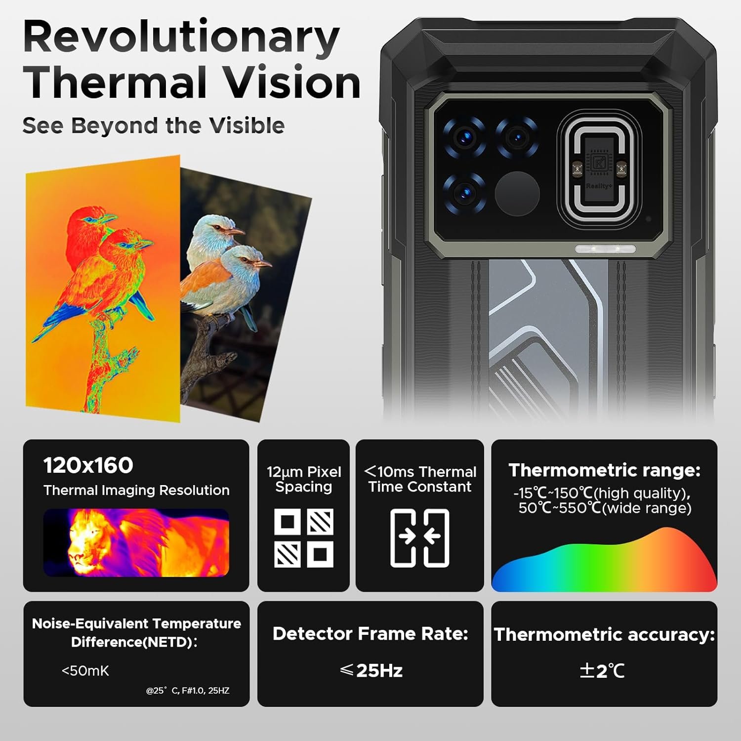 DOOGEE Fire 6 Max: Ultimate 5G Rugged Phone with Thermal Camera! - Image 5