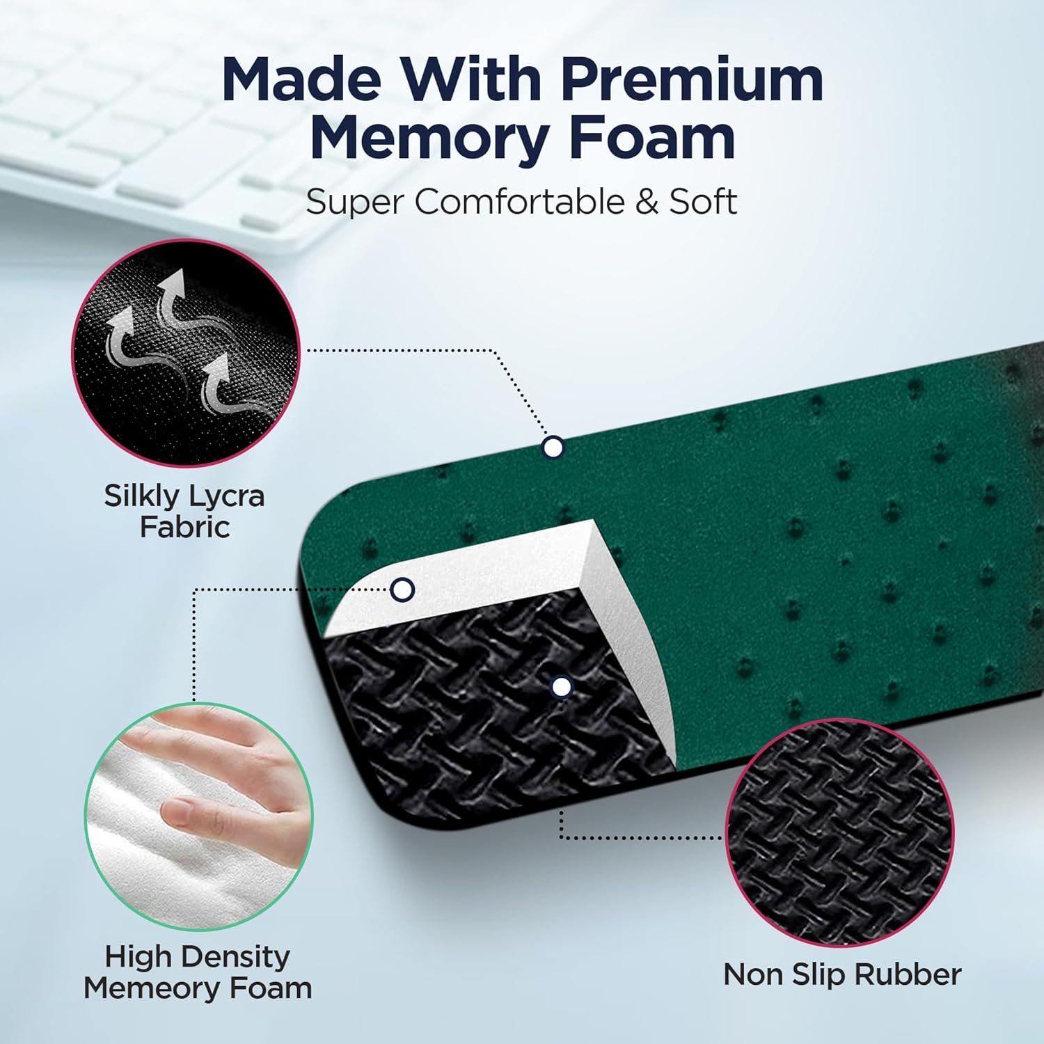 EdgeRest L-Shaped Desk Wrist Rest: Ultimate Comfort & Support - Image 3