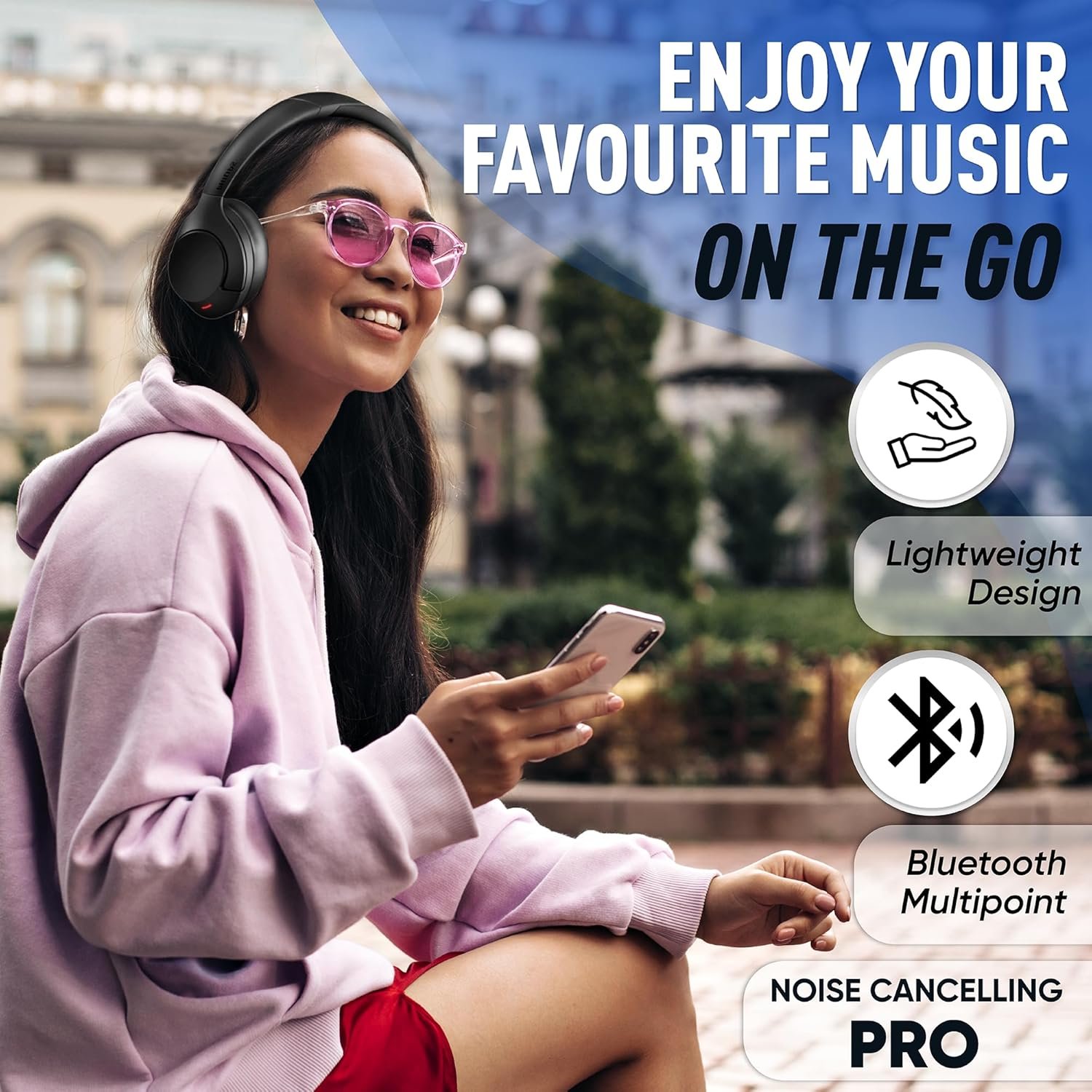 Unwind with Philips Noise Cancelling Wireless Headphones! - Image 4