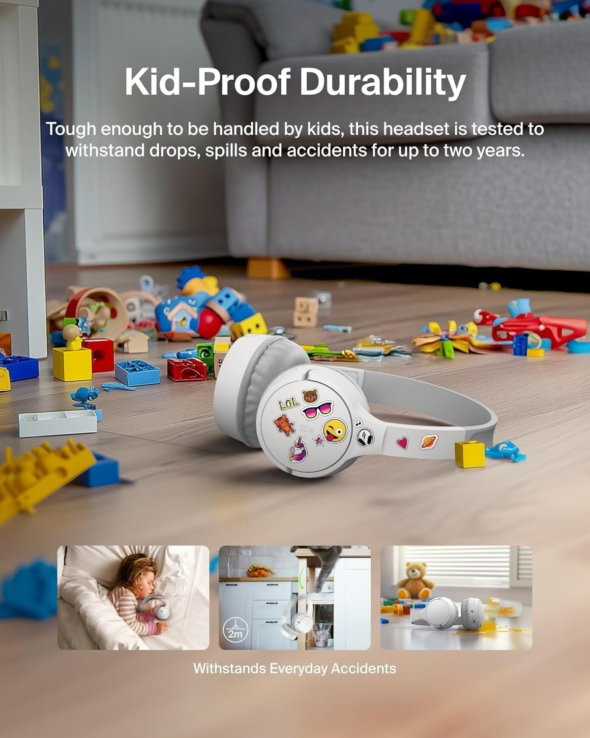 Belkin SoundForm Mini Kids Headphones: Fun, Durable, & Key! - Image 5