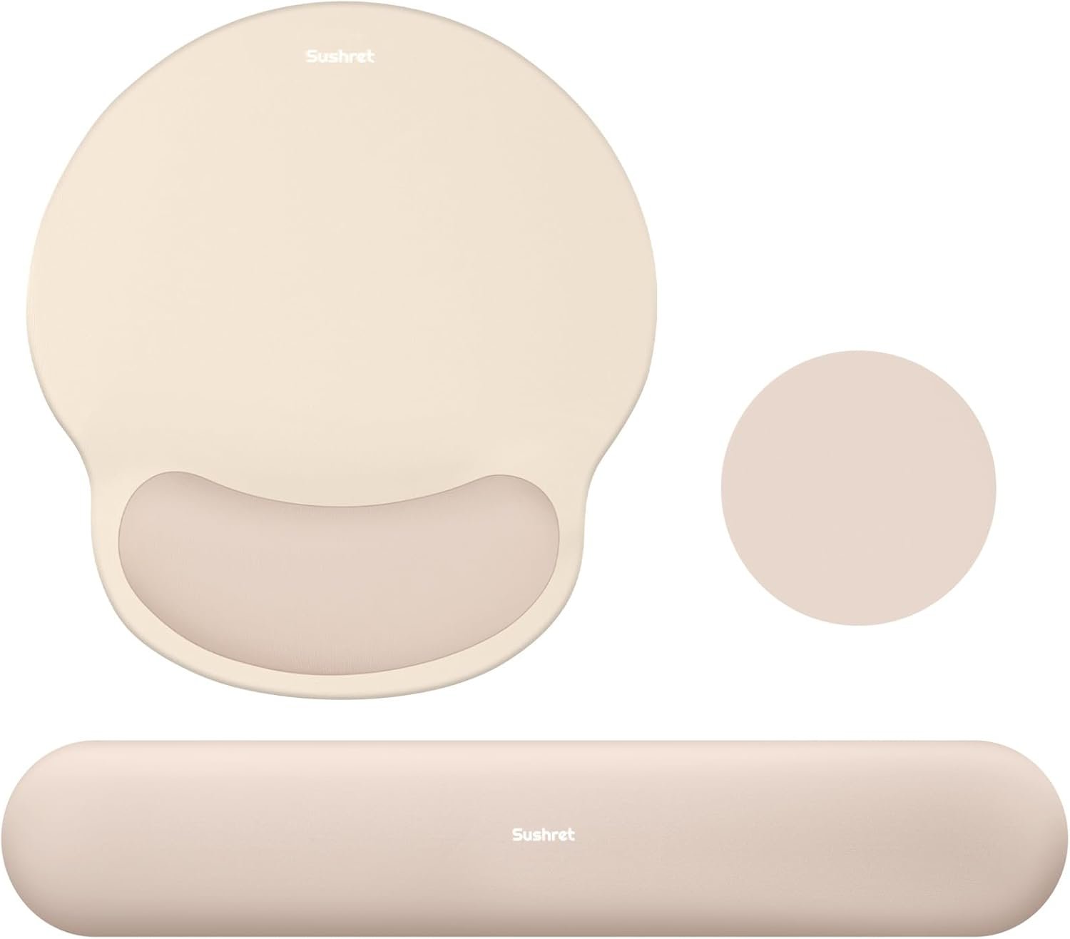Apricot Ergonomic Mouse Pad & Wrist Rest: Comfort & Style! - Image 2