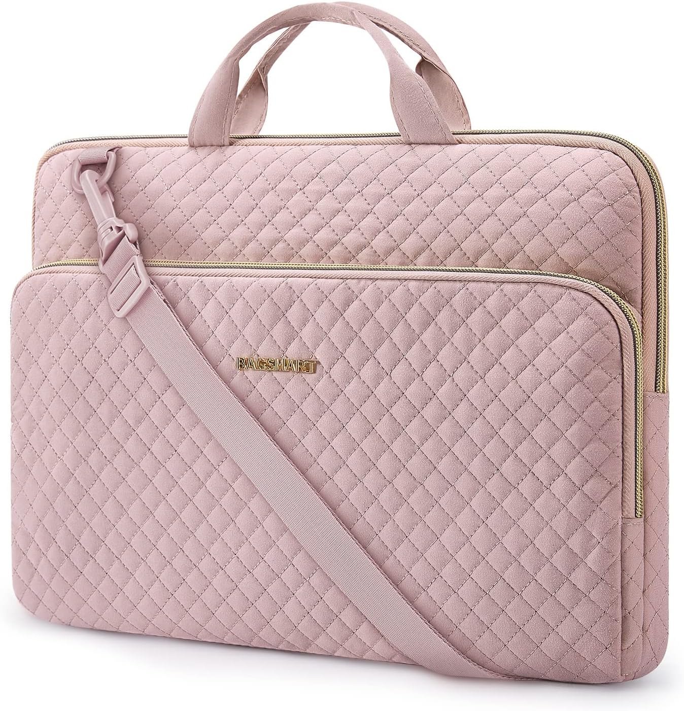 Chic BAGSMART 15.6" Laptop Sleeve: Stylish & Versatile! - Image 2