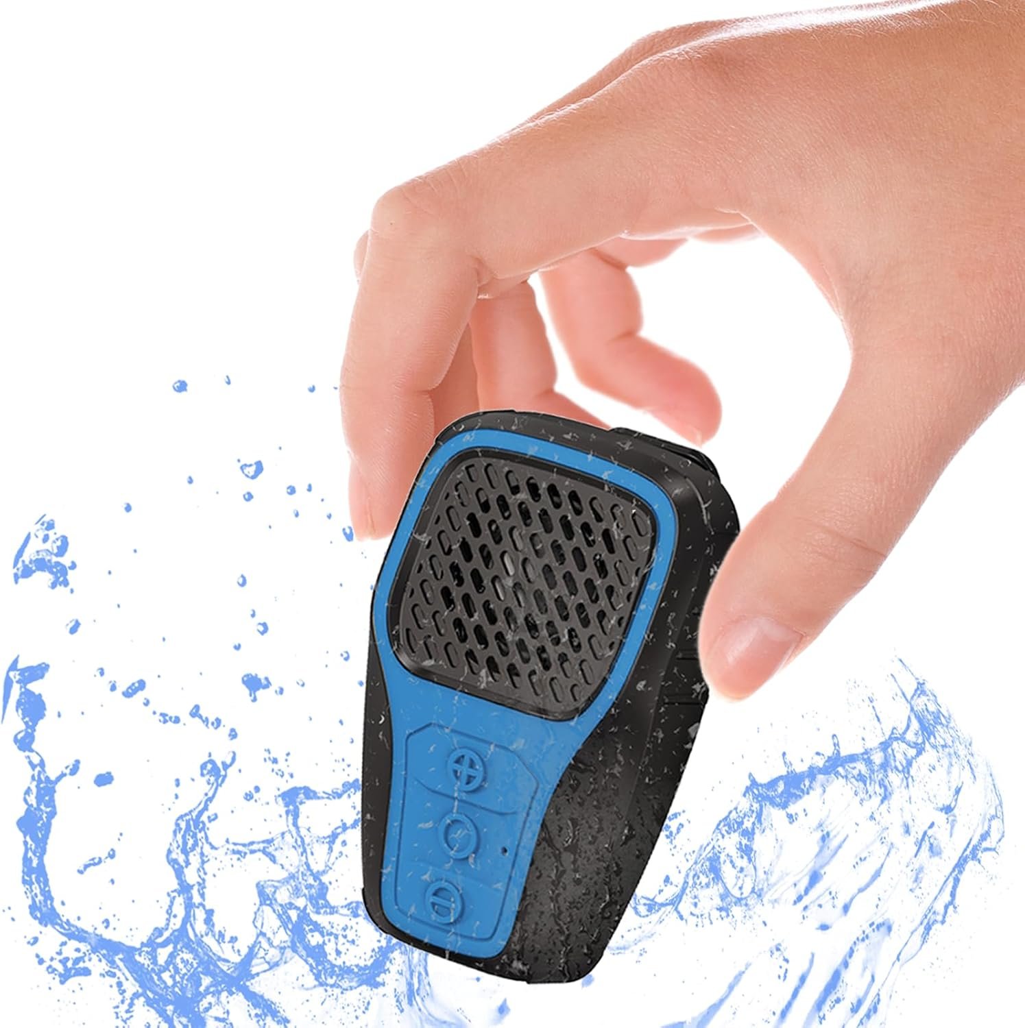 Clip-On Bluetooth Speaker: Waterproof & Hands-Free Music! - Image 2